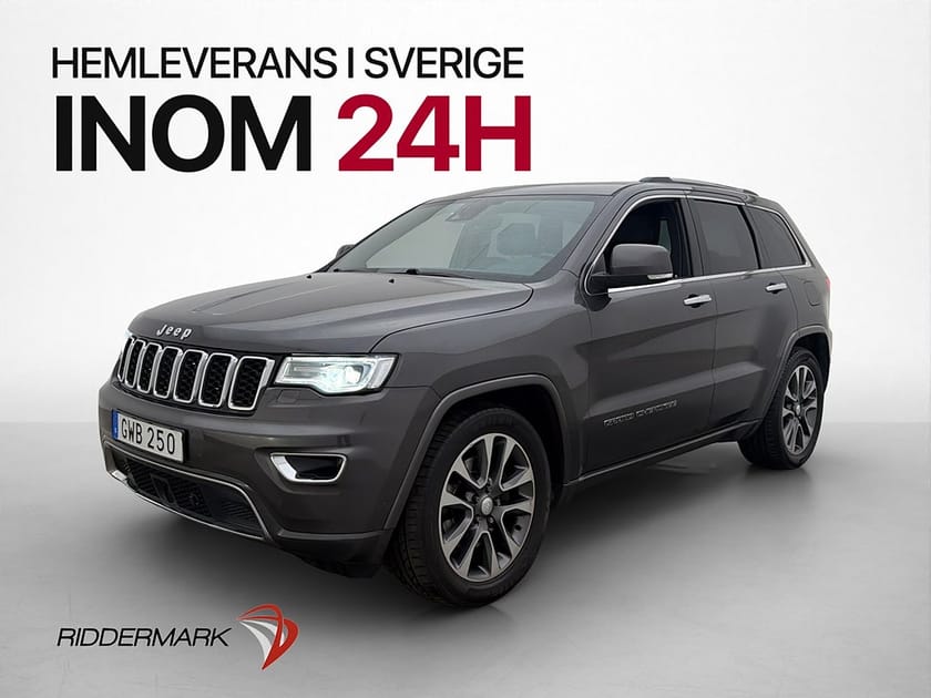 Bild 3 av Jeep Grand Cherokee V6 250hk Overland Pano Värm Kamera Drag