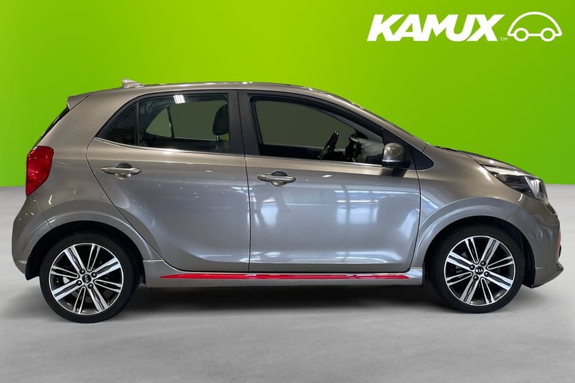 Bild 2 av Kia Picanto 1.0 T-GDI 100hk GT Line Kamera Skinn Rattvärme Carplay Nyservad