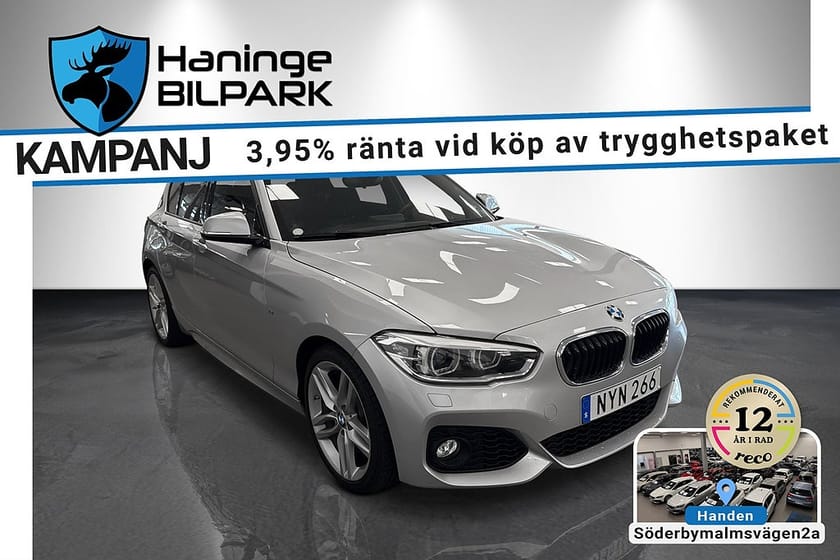 Bild 1 av BMW 118i 5-dr Steptronic M Sport/SUPERDEAL 3,95%/BT/P-SENS