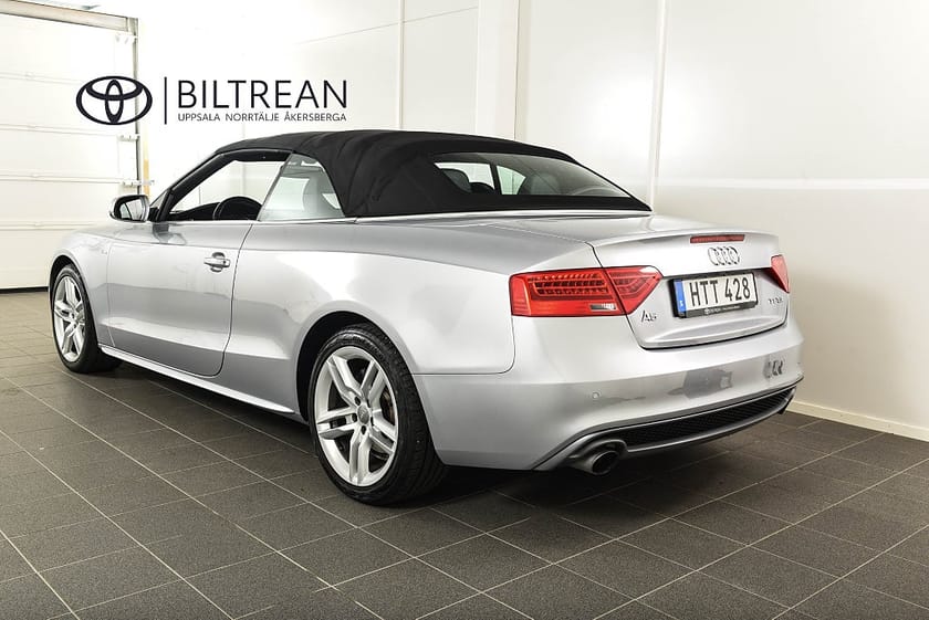 Bild 3 av Audi A5 Cabriolet 1.8 TFSI Nackvärmare Skinn Farthållare