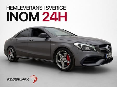 Mercedes-Benz AMG CLA 45 4MATIC Coupé CLA45 381hk Pano H/K Kamera Navi