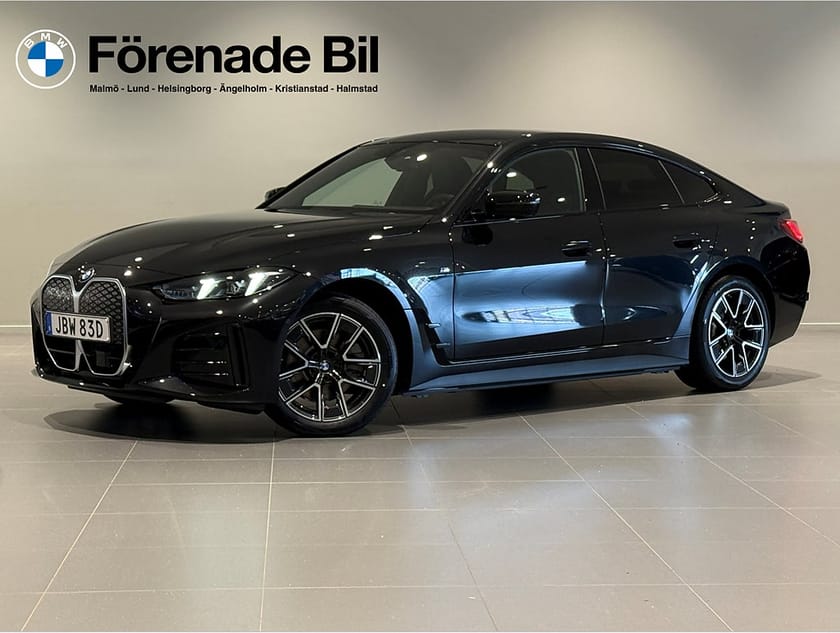 Bild 1 av BMW i4 eDrive40 Gran Coupé M Sport Edition Drag Adaptiv Farth Rattvärme