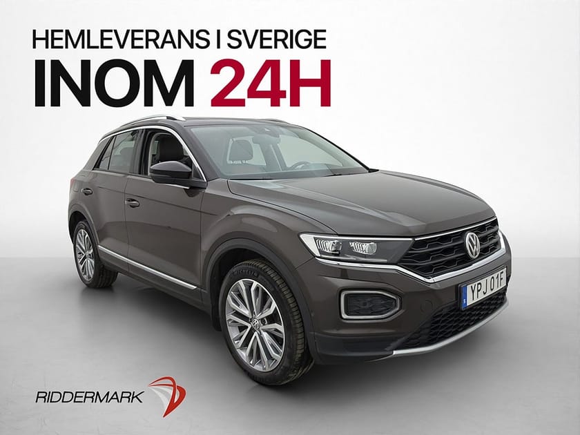 Bild 1 av Volkswagen T-Roc TDI 4M 150hk Cockpit Pano Värm Skinn Drag