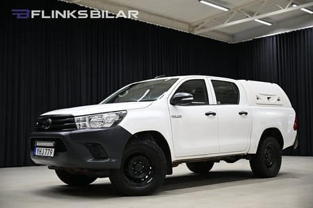 Toyota Hilux Dubbelhytt 2.4 AWD 150HK Dubbelhytt|Kåpa|Webasto|Moms