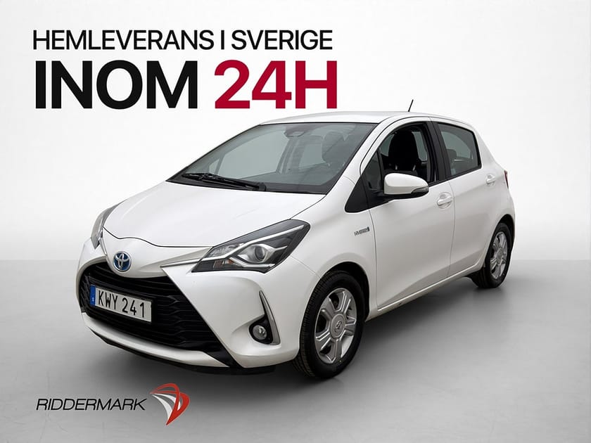 Bild 2 av Toyota Yaris Hybrid 101hk Active Kamera Bluetooth