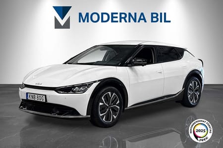 Kia EV6 77.4 kWh AWD 325hk Moms Nybilsgaranti Drag 360°kam Värm