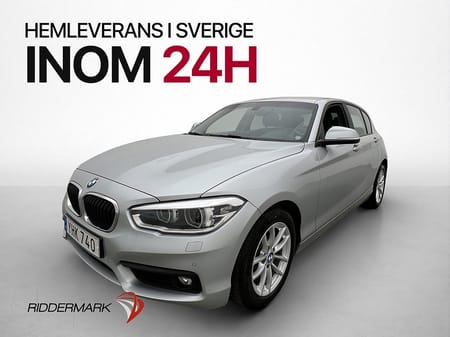 BMW 118i 136hk Advantage P-sensorer Farthållare Bluetooth