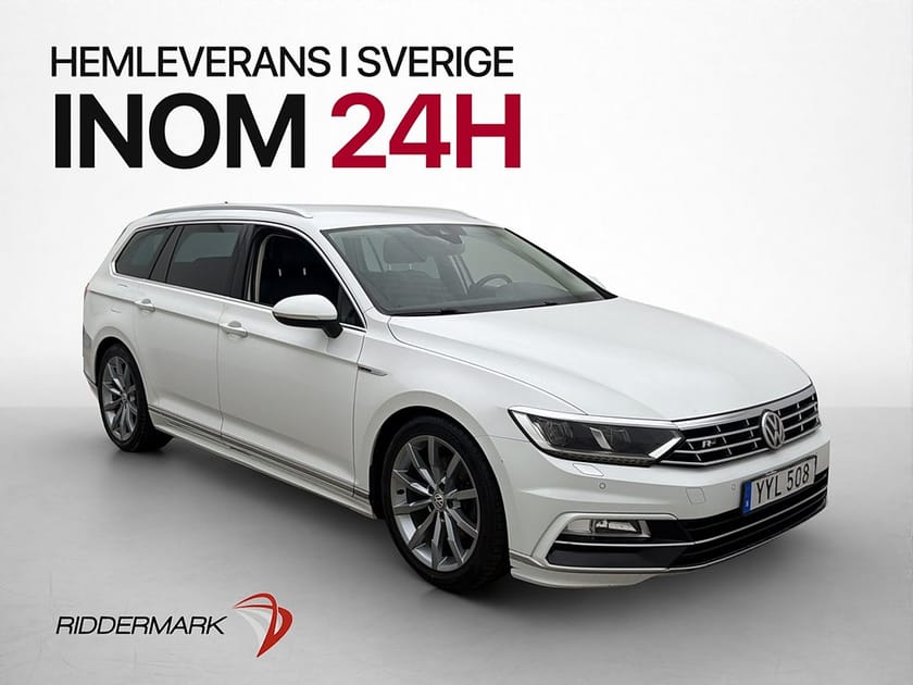 Bild 1 av Volkswagen Passat Sportscombi 2.0 TDI 4M R-Line Cockpit Skinn Värm Drag
