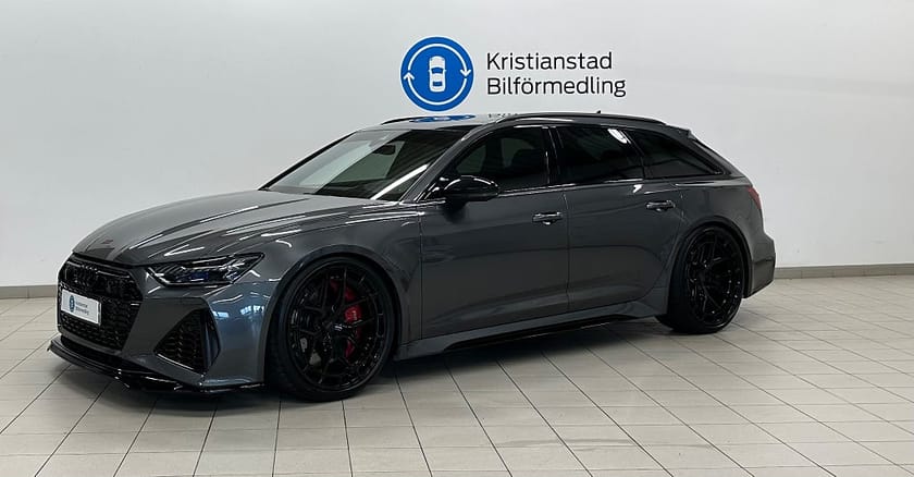 Bild 1 av Audi RS 6 Avant RS6 RS6 V8 MHEV Q AUT Svart Optik Designpkt Vossen