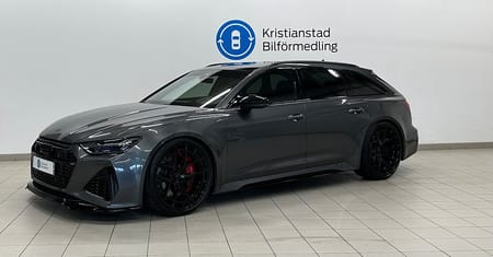 Audi RS 6 Avant RS6 RS6 V8 MHEV Q AUT Svart Optik Designpkt Vossen