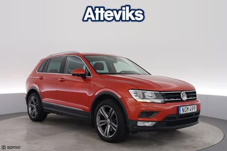 Volkswagen Tiguan TSI 180hk DSG 4motion *Drag/Värmare/Läder**