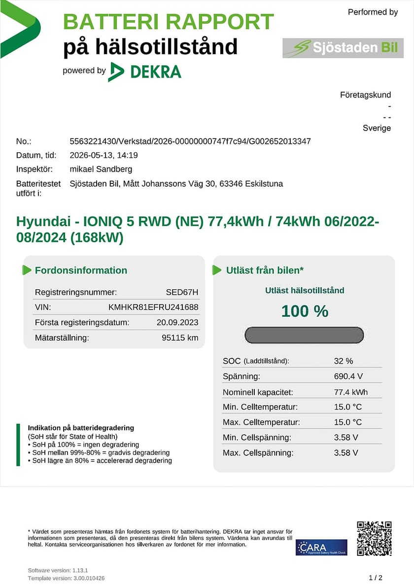 Bild 2 av Hyundai Ioniq 5 77.4 kWh Advanced Kamera Navi Bose Head-up