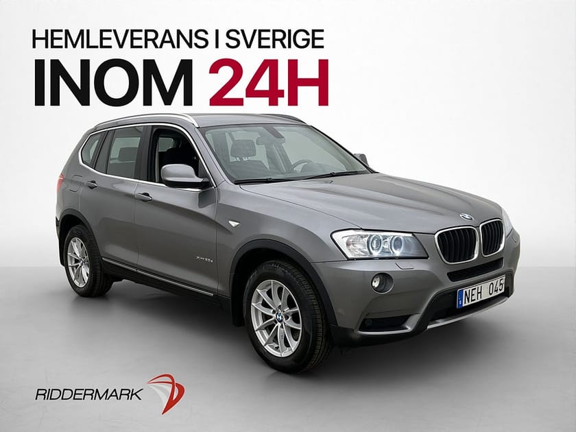 Bild 3 av BMW X3 xDrive20d 184hk Dragkrok P-Sensorer Farthållare