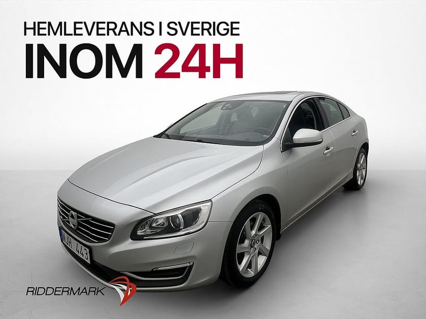 Bild 3 av Volvo S60 D4 Summum Taklucka VOC Värmare Skinn BLIS Dragkrok