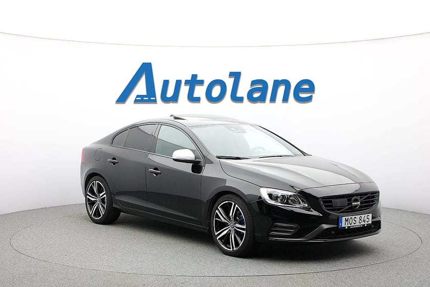Bild 1 av Volvo S60 D4 R-Design, Taklucka, Carplay, Skinn 190hk