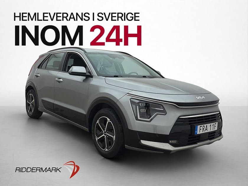 Bild 1 av Kia Niro Hybrid 141hk Cockpit Kamera Navi CarPlay Rattvärme