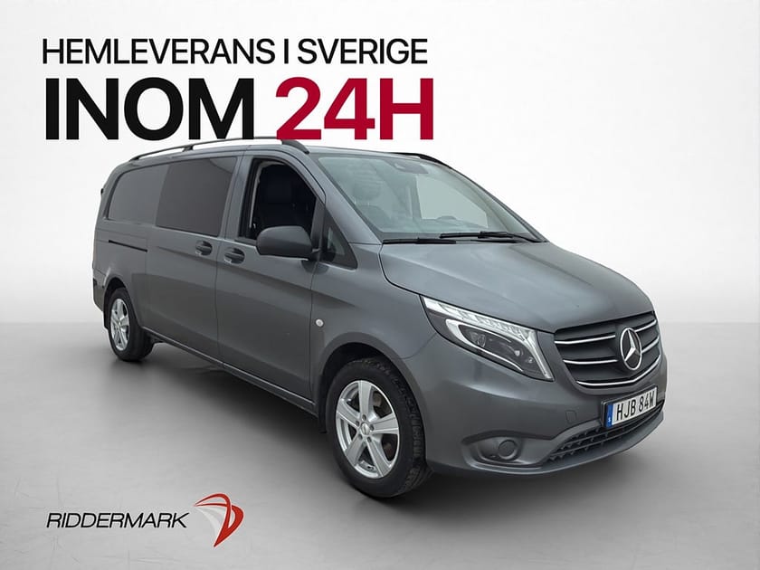 Bild 3 av Mercedes-Benz Vito Mixto 116 CDI 4x4 3.0t X-Lång Värm Drag Skinn MOMS