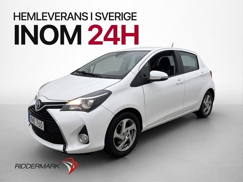 Bild 3 av Toyota Yaris Hybrid Active 101hk M&K-Värmare Kamera BT