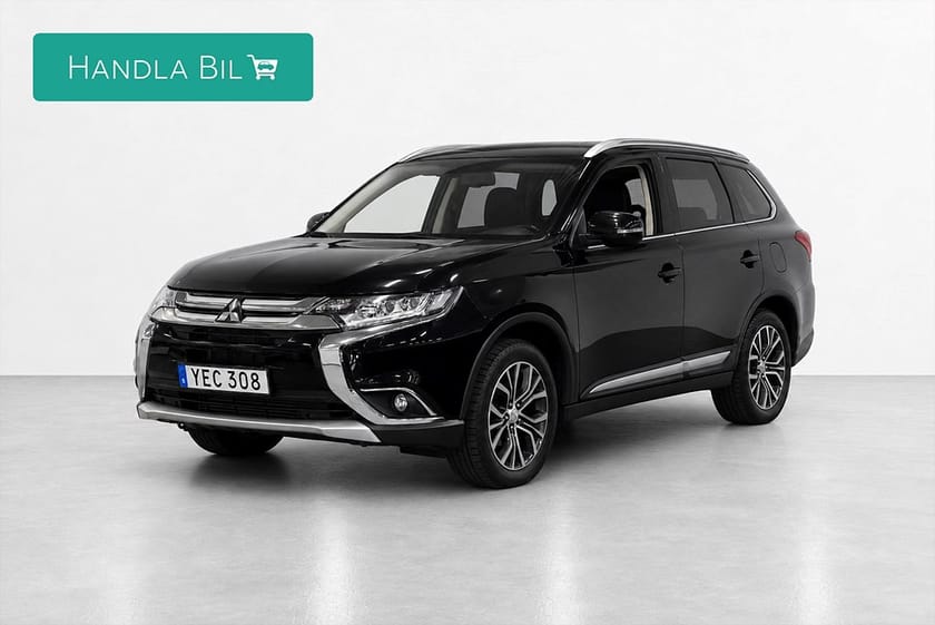 Bild 1 av Mitsubishi Outlander 2.2 Di-D 4WD Business 7-sits Skinn Ny-Serv 150hk