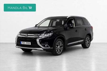 Mitsubishi Outlander 2.2 Di-D 4WD Business 7-sits Skinn Ny-Serv 150hk