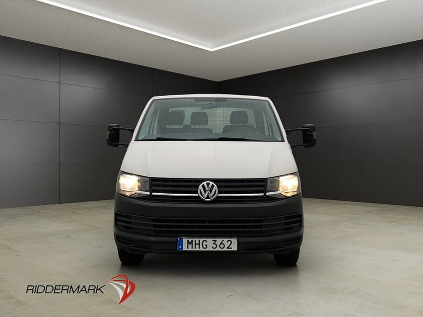 Bild 5 av Volkswagen Transporter Chassi Cab FLAKBIL Värmare 3-Sits Dragkrok Moms