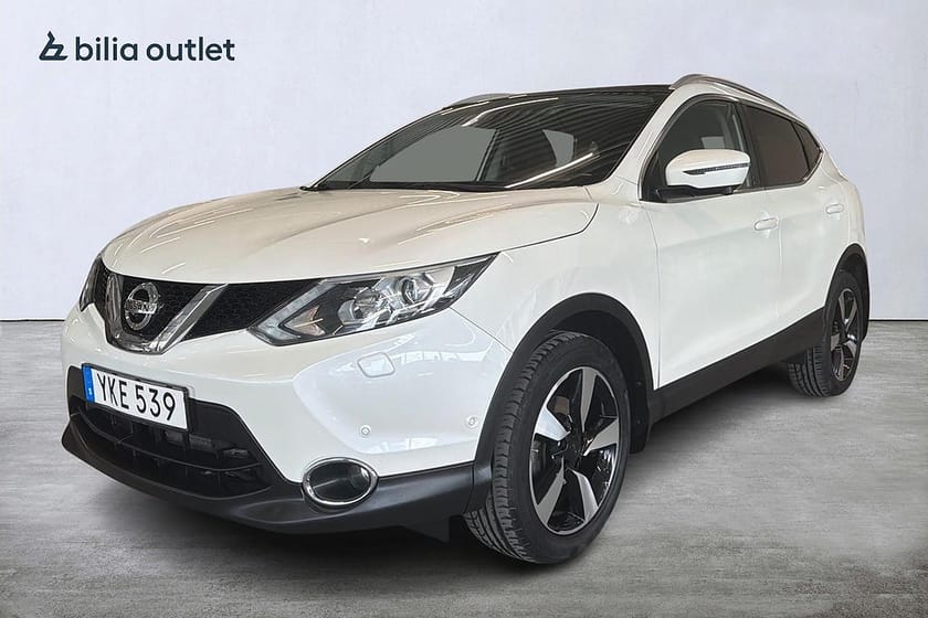 Bild 1 av Nissan Qashqai 1.2 DIG-T TEKNA 360°kamera Panoramaglas Navigation