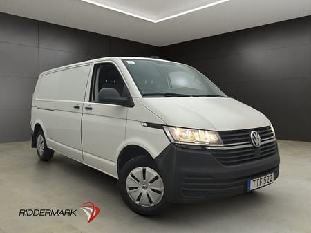 Volkswagen Transporter L2 Värm Drag B-Kamera CARPLAY Moms