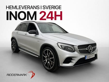 Mercedes-Benz AMG GLC 43 4MATIC 4M Pano Burmester Värm 360 Drag