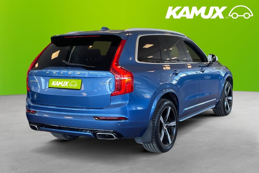 Bild 4 av Volvo XC90 D4 AWD R-Design 190hk 7-Sits Pano 360° HuD Drag