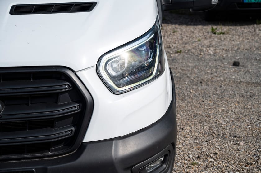 Bilde 4 av Ford Transit 350 Karosseri Cab 2.0 EcoBlue skapbil Auksjon! Les tekst!