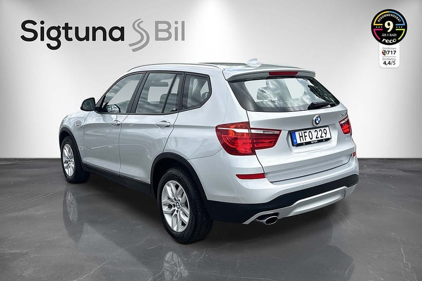 Bild 3 av BMW X3 xDrive20d 2-ÄGARE HALVSKINN RATTVÄRME PDC 190hk