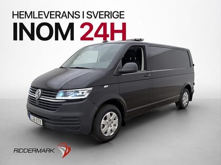 Volkswagen Transporter L2 Värm Drag LED Kamera CARPLAY Moms