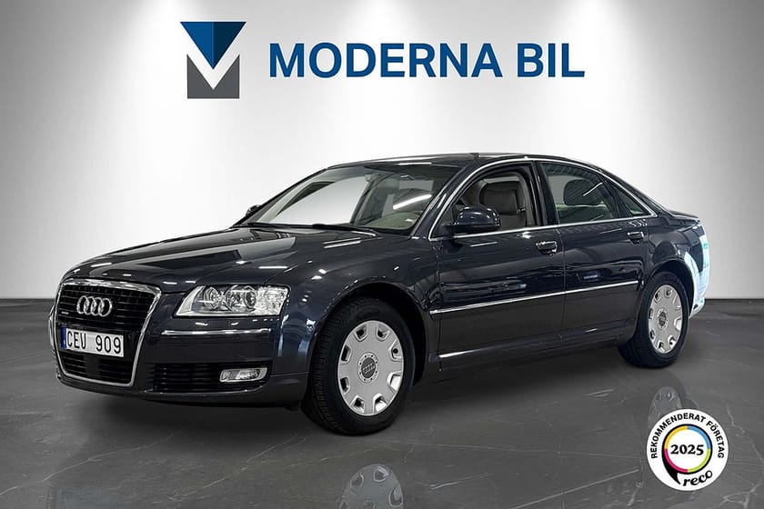 Bild 1 av Audi A8 V6 Luftfjädring Bose Värmare Taklucka 233hk