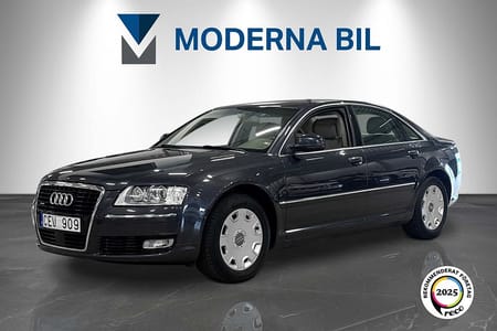 Audi A8 V6 Luftfjädring Bose Värmare Taklucka 233hk