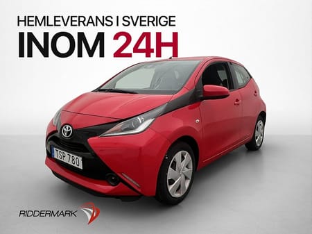 Toyota Aygo 1.0 VVT-i 69hk X-PLAY 2-Brukare 0.42 l/mil