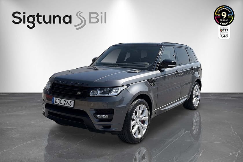 Bild 1 av Land Rover Range Rover Sport 4.4 SDV8 4WD Panorama / Drag / Läder