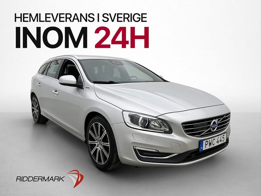 Bild 1 av Volvo V60 D5 Twin Engine AWD Summum Classic VOC Skinn Drag