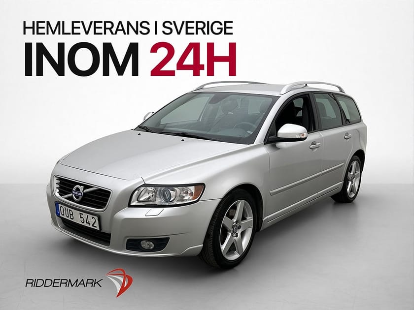 Bild 3 av Volvo V50 D3 Momentum Läder Värm P-Sensorer Drag Välservad
