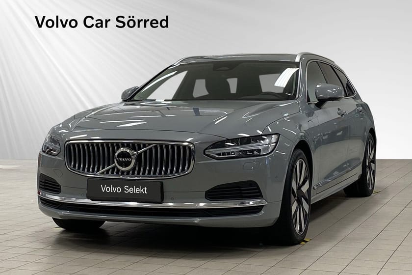 Bild 1 av Volvo V90 Recharge T6 Plus Bright Edition. Drag 360 kamera Harman Kardon