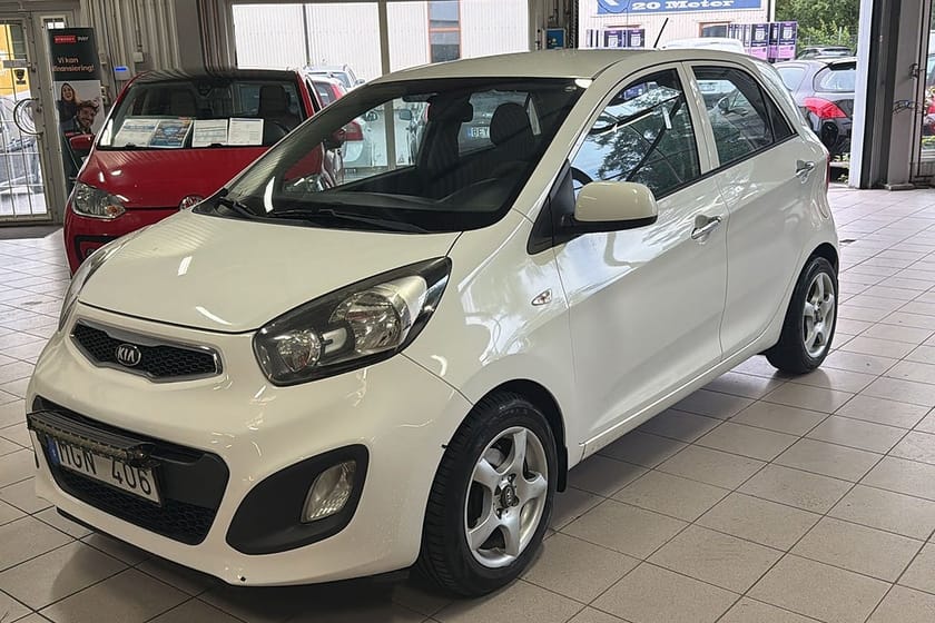 Bild 1 av Kia Picanto 5-dr 1.0 / KAMKEDJA / NYSERVAD / NYBESIKTIGAD /