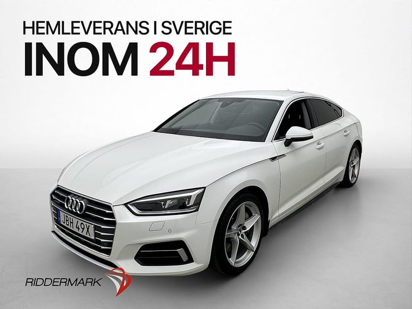 Bild 3 av Audi A5 Sportback 45 TFSI quattro SB 245hk Dragkrok LED Sportstolar