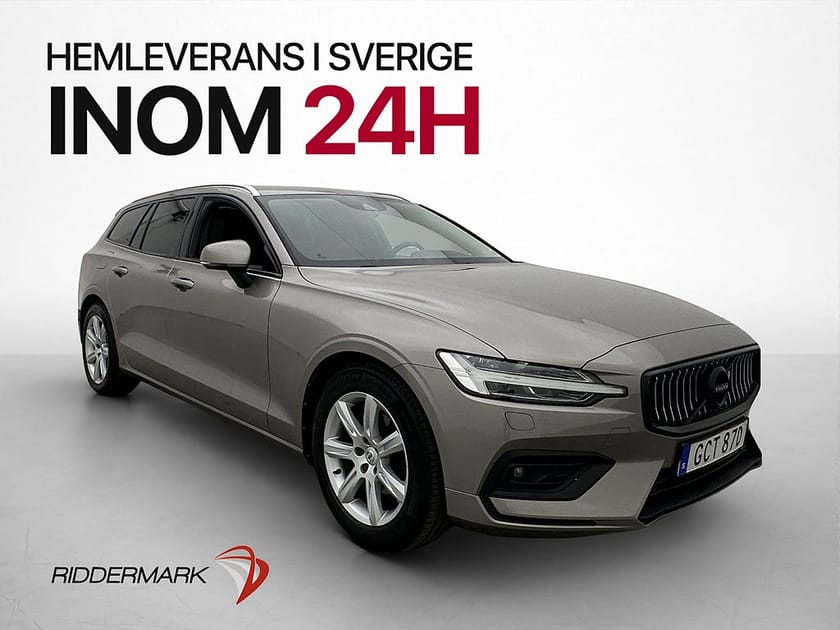 Bild 1 av Volvo V60 D4 190hk AWD Inscription Värmare Skinn Drag
