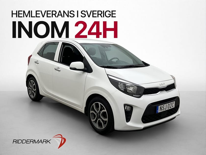 Bild 1 av Kia Picanto 1.0 MPI 67hk Advance Kamera CarPlay Rattvärme