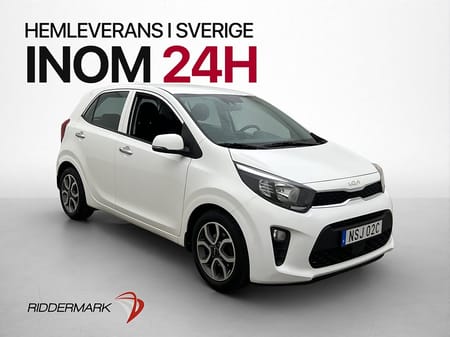 Kia Picanto 1.0 MPI 67hk Advance Kamera CarPlay Rattvärme