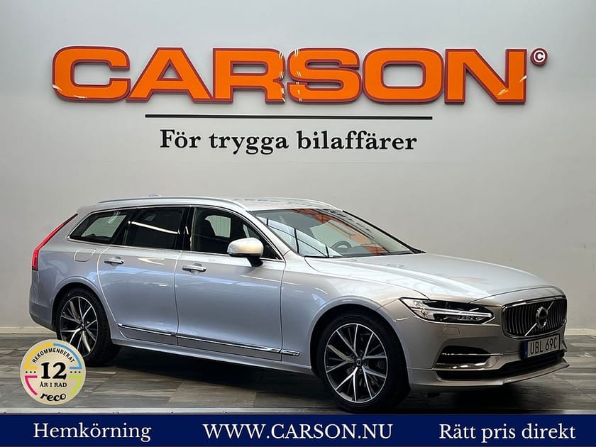 Bild 1 av Volvo V90 Recharge T8 AWD Inscription Orrefors Apple Värmar