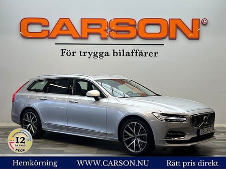 Volvo V90 4,99% Recharge T8 AWD Inscription Orrefors Apple Värmar