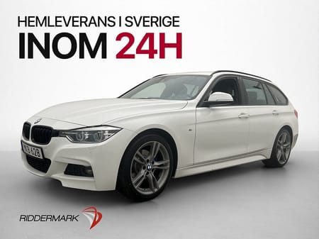 BMW 320i Touring 320 M Sport Dragkrok Cockpit Sensorer Navi Skinn