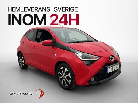 Toyota Aygo 1.0 VVT-i 72hk X-PLAY Kamera Lane Assist SV-Såld