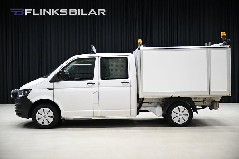 Bild 5 av Volkswagen Transporter Chassi Dubbelhytt 4Motion 150HK Dubbelhytt|Kåpa|Inredd|NyKamrem|Leasbar