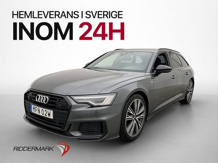 Audi A6 Avant 55 TFSI e quattro 367hk Q S-line Matrix Navi Kamera B&O Drag